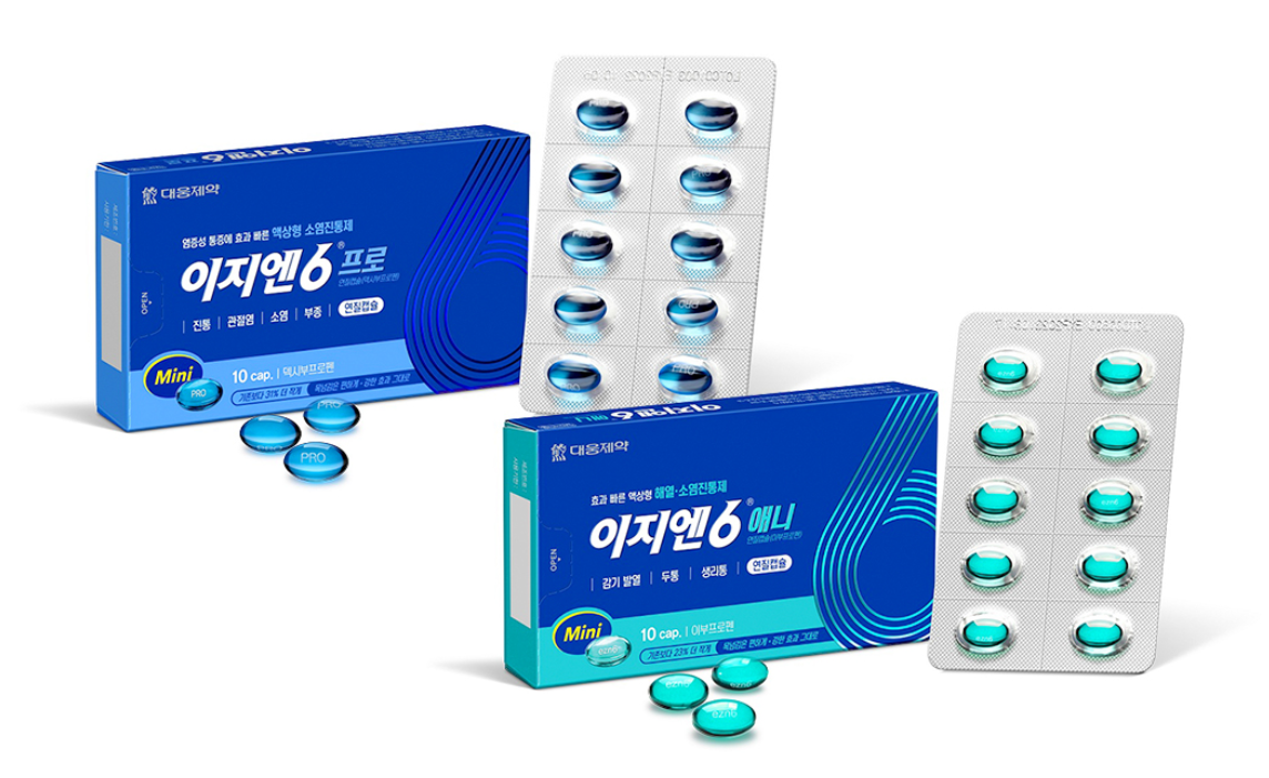 이지엔 6 프로 애니 연질캡슐, 두통·생리통·관절염 통증 완화 효과 탁월